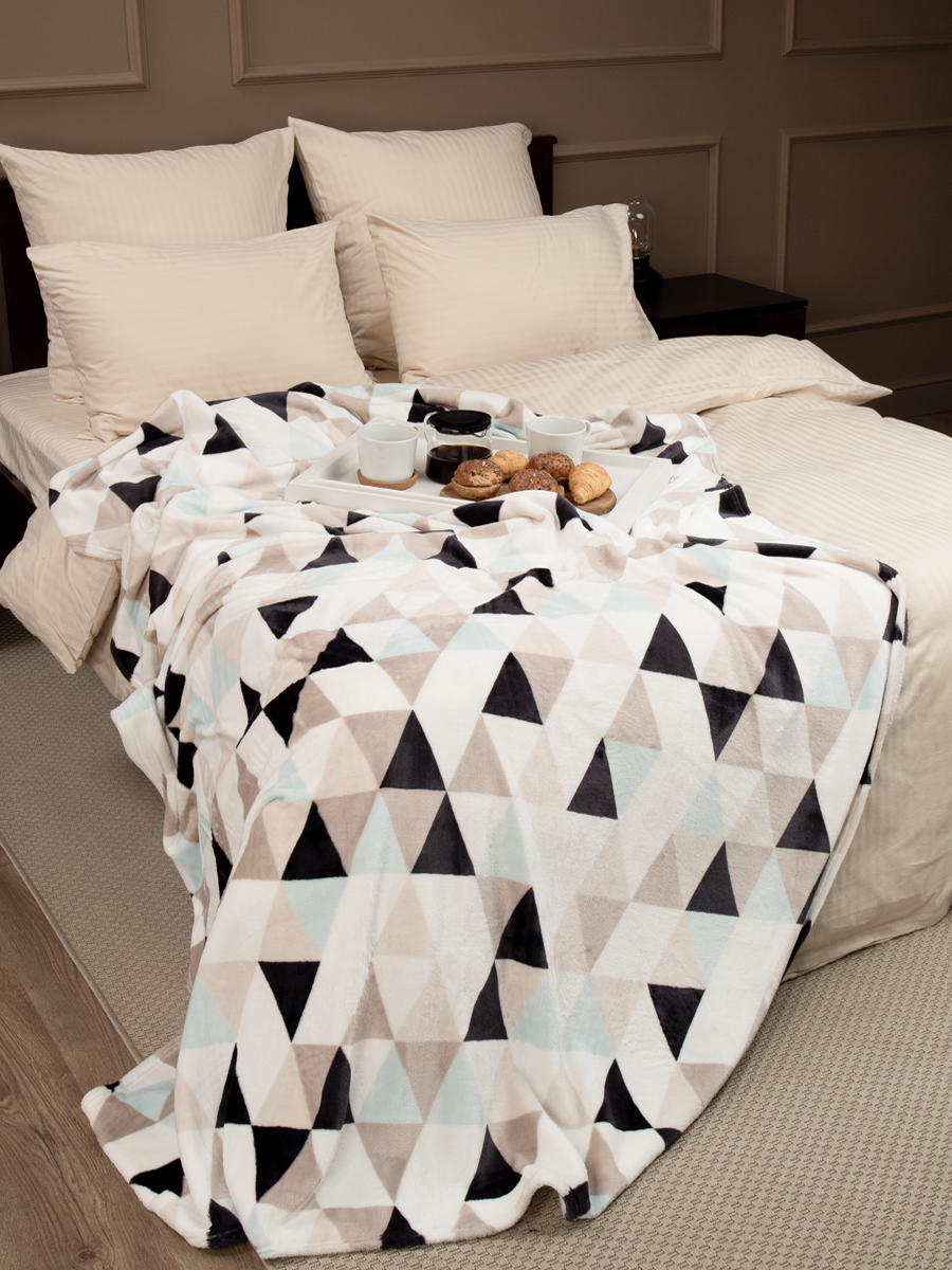 картинка Плед Texrepublic TF FN F117DKGY a1520 Мозаика 