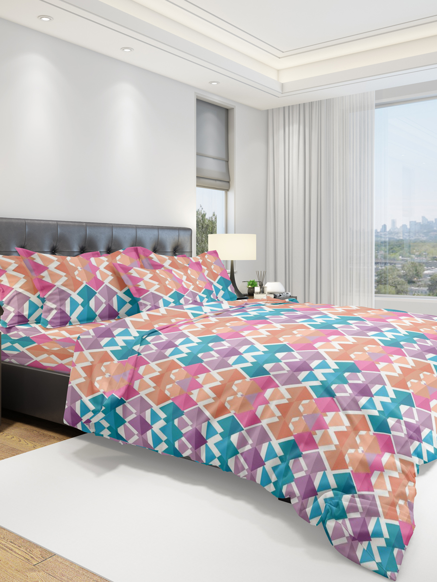 картинка Постельное бельё Amore Mio URG QR Caleidoscopio EURO B 