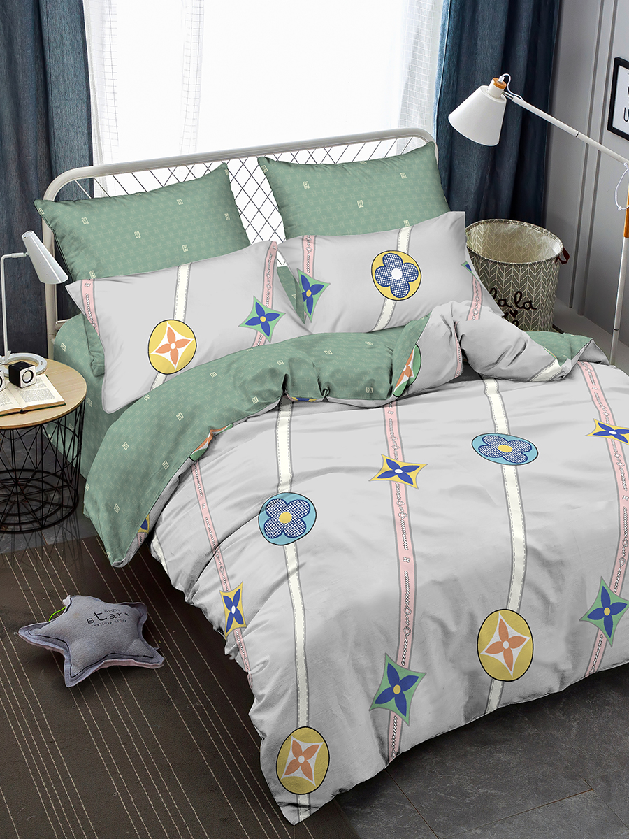 картинка Постельное бельё Aesthetic collection BZ QR zg Chic DOUBLE 70*70 Sp 