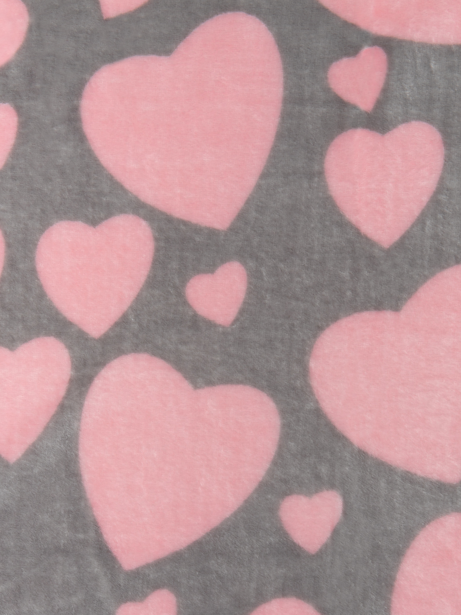 картинка Плед Texrepublic TF FN F113PI b1520 Сердечки 