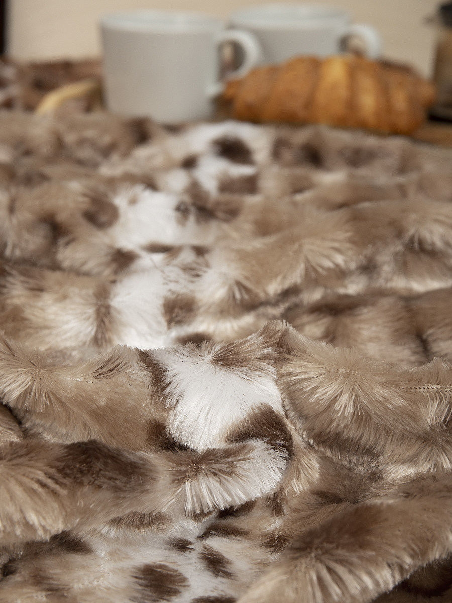 картинка Плед Buenas Noches искусст мех TF F070BE13 005/1622 Норка светлая NC 