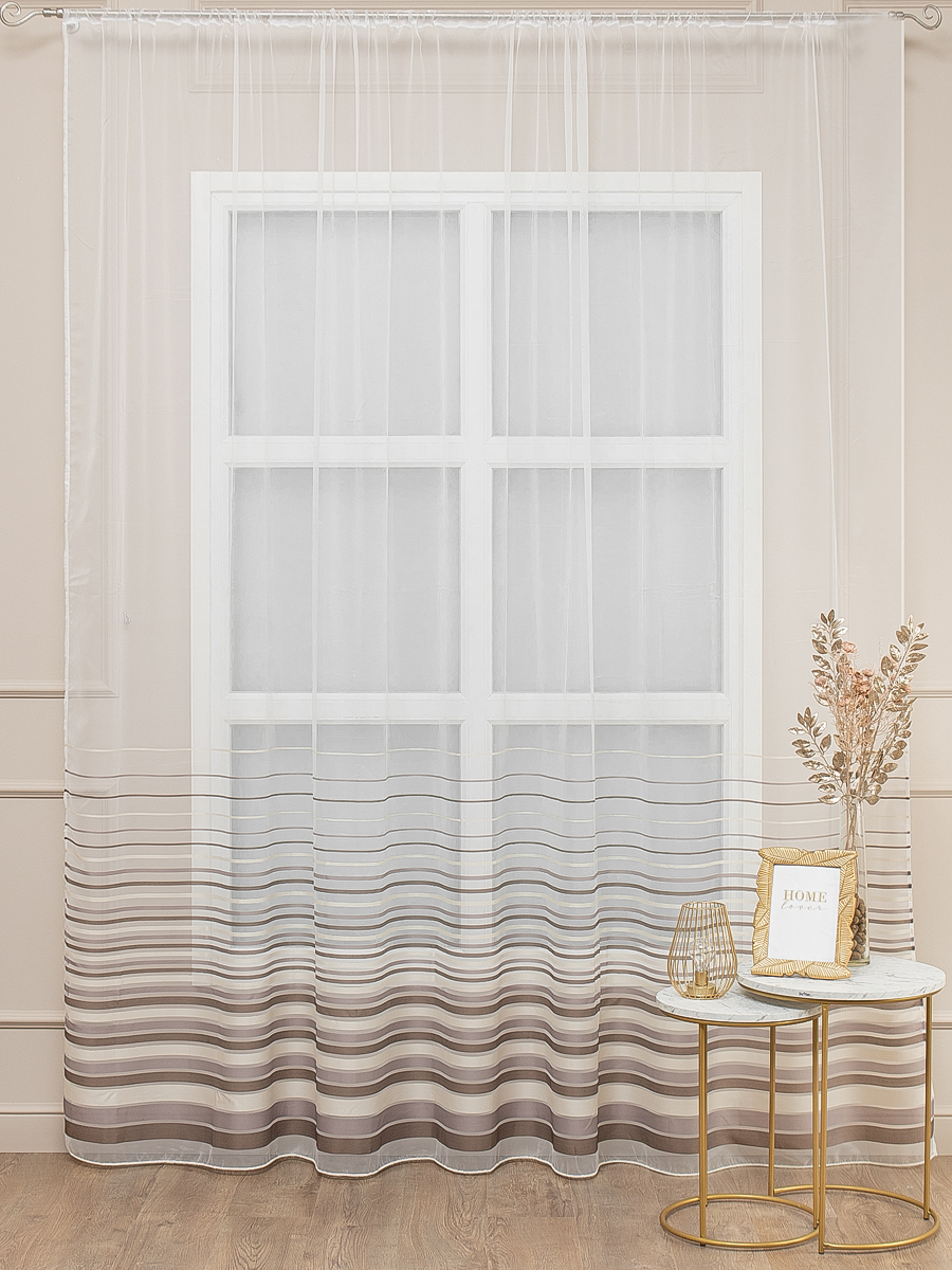 картинка Штора Amore Mio RR 1467-104 ut 3,0*2,7*1 коричневый 