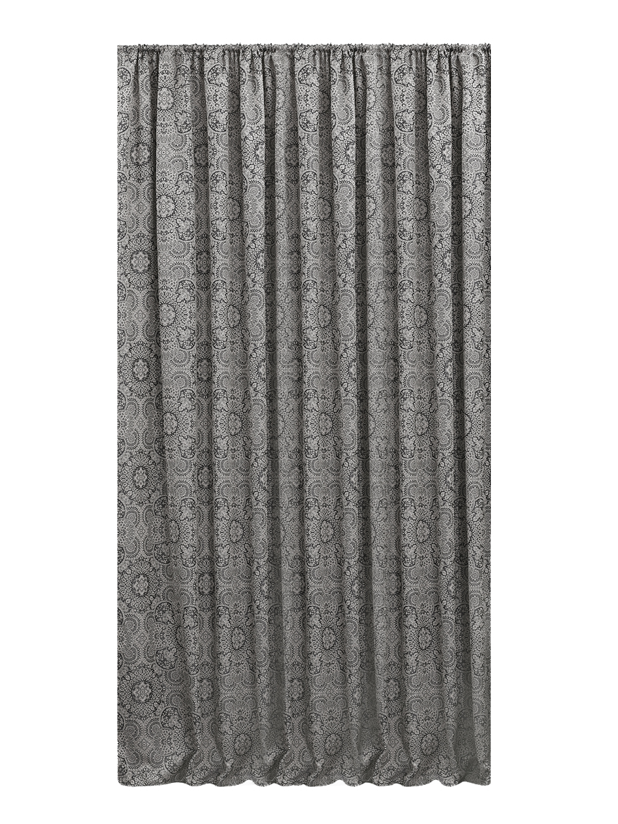 картинка Штора Amore Mio RR 90021-13 1,45*2,7*1 серый 