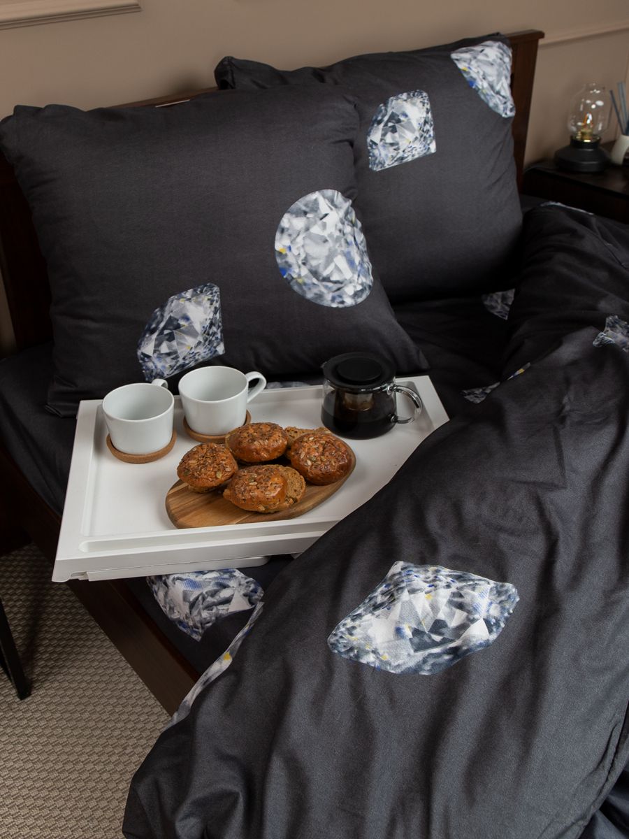 картинка Постельное бельё Amore Mio BZ Black DOUBLE M 