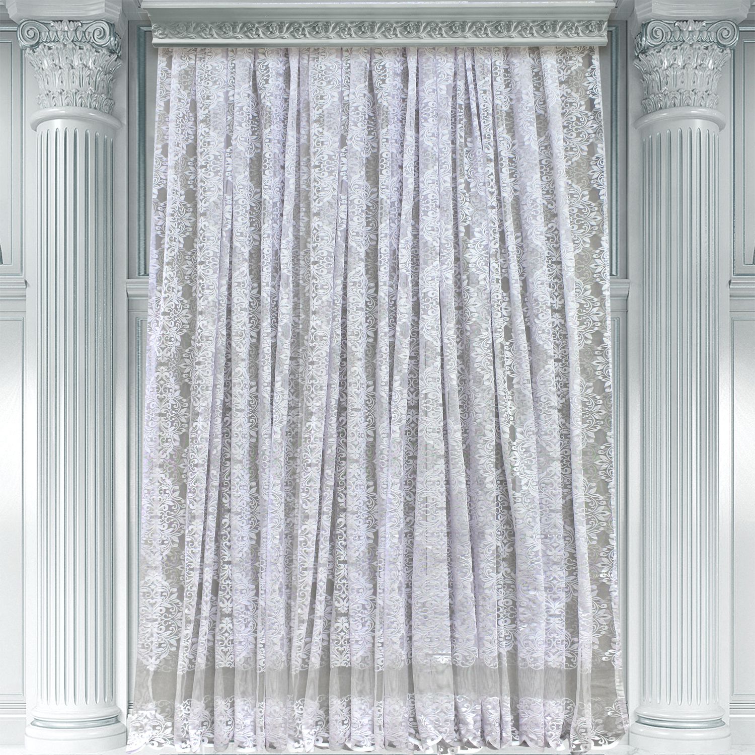 картинка Штора Amore Mio RR 36035 3,0*2,7*1 белый 