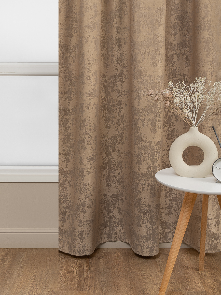 картинка Штора Amore Mio RR 6ML SOFT-4332C-09 1,5*2,7*2 светло-коричневый 