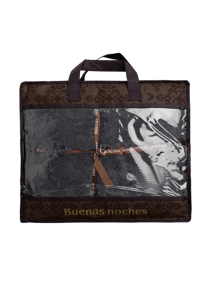 картинка Плед Buenas Noches искусст мех TF F072DKGY 1622 ДВ 19-3918 