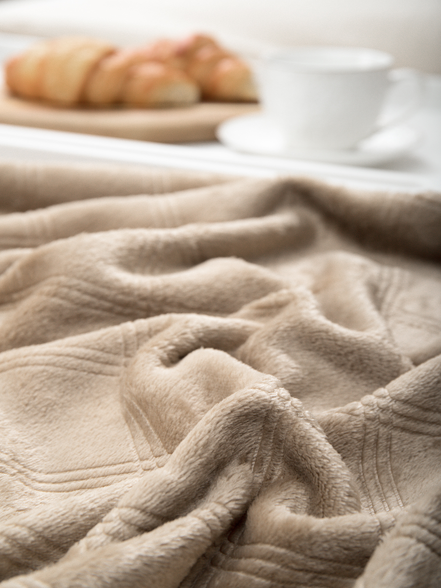 картинка Плед Texrepublic TF FNEL BR5 009/1520 c-клетка NC 