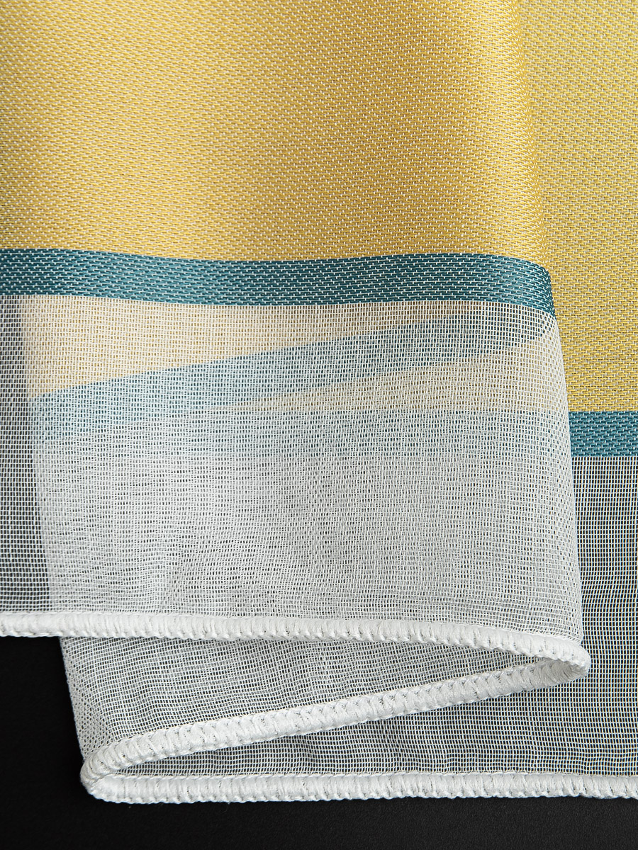 картинка Штора Amore Mio RR 2145-105 ut 3,0*2,8*1 горчичный 