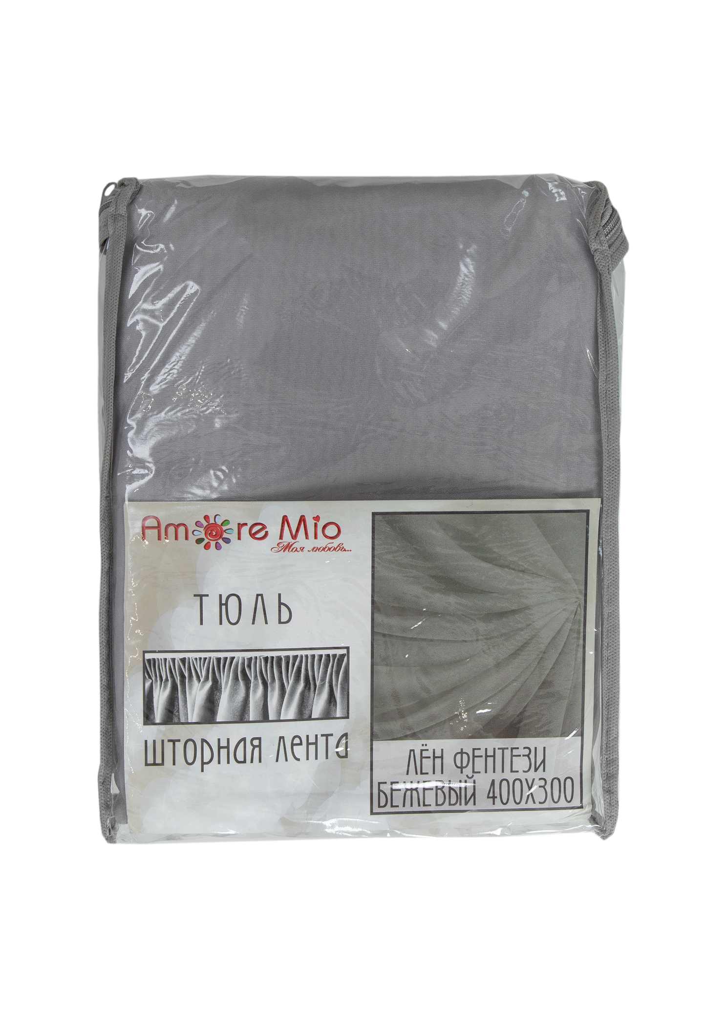 картинка Штора Amore Mio RR 1718-112 ut 3,0*3,0*1 серый 