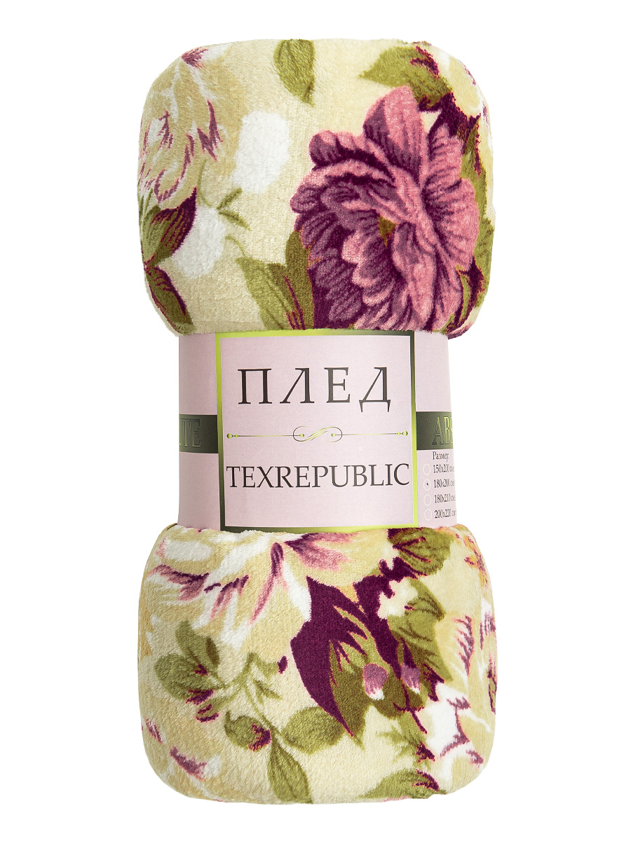 картинка Плед Texrepublic TF FN F27 b1420 Гобеленовые цветы 