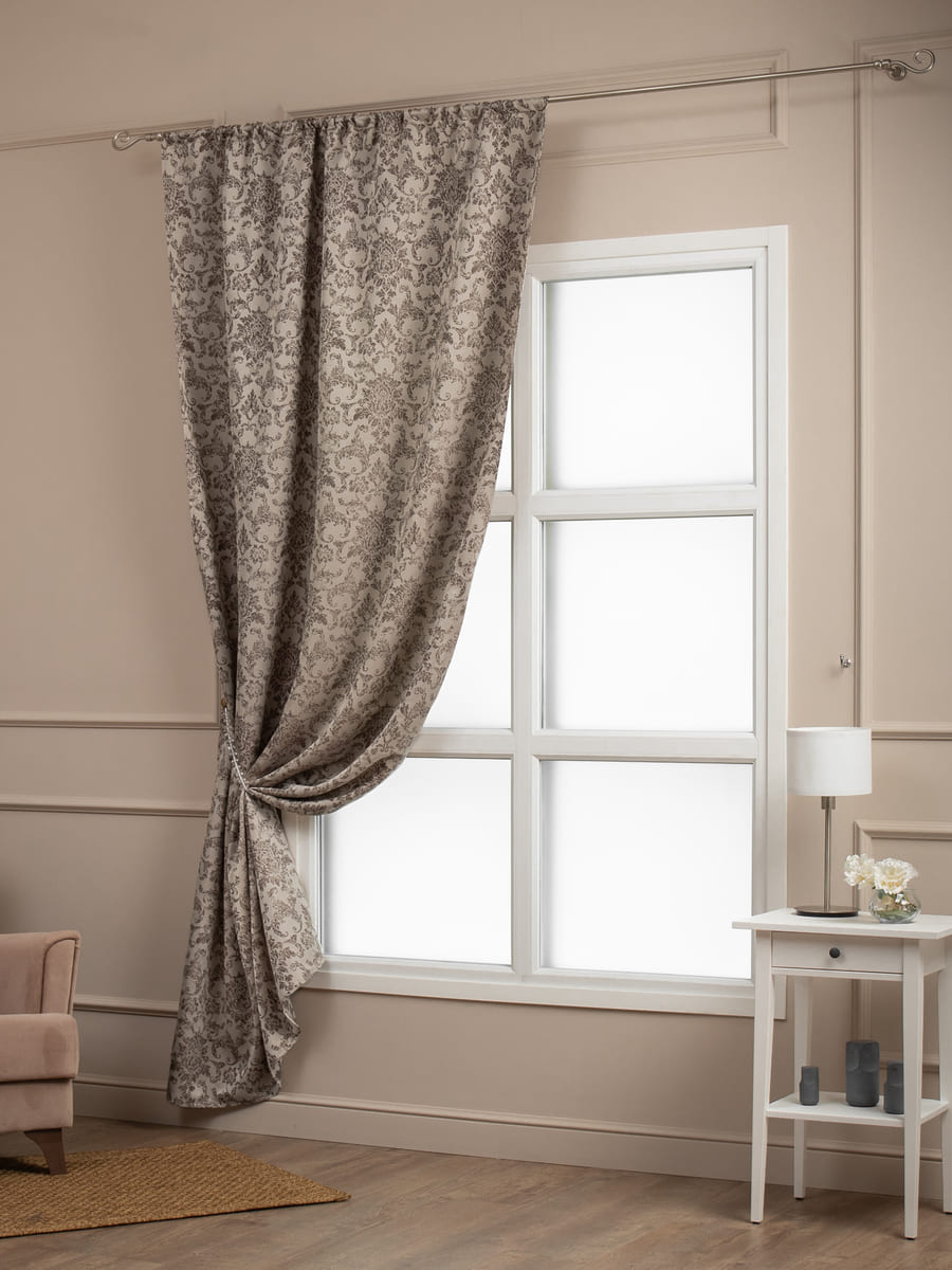 картинка Штора Amore Mio RR H235-60 1,4*2,7*1 кофейный 