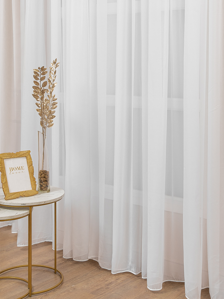 картинка Штора Amore Mio RR 6PL Crep-8704-01 ut 5,0*2,8*1 белый 