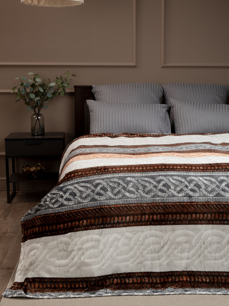 картинка Плед Texrepublic TF FN F135 b1520 Новая косичка 