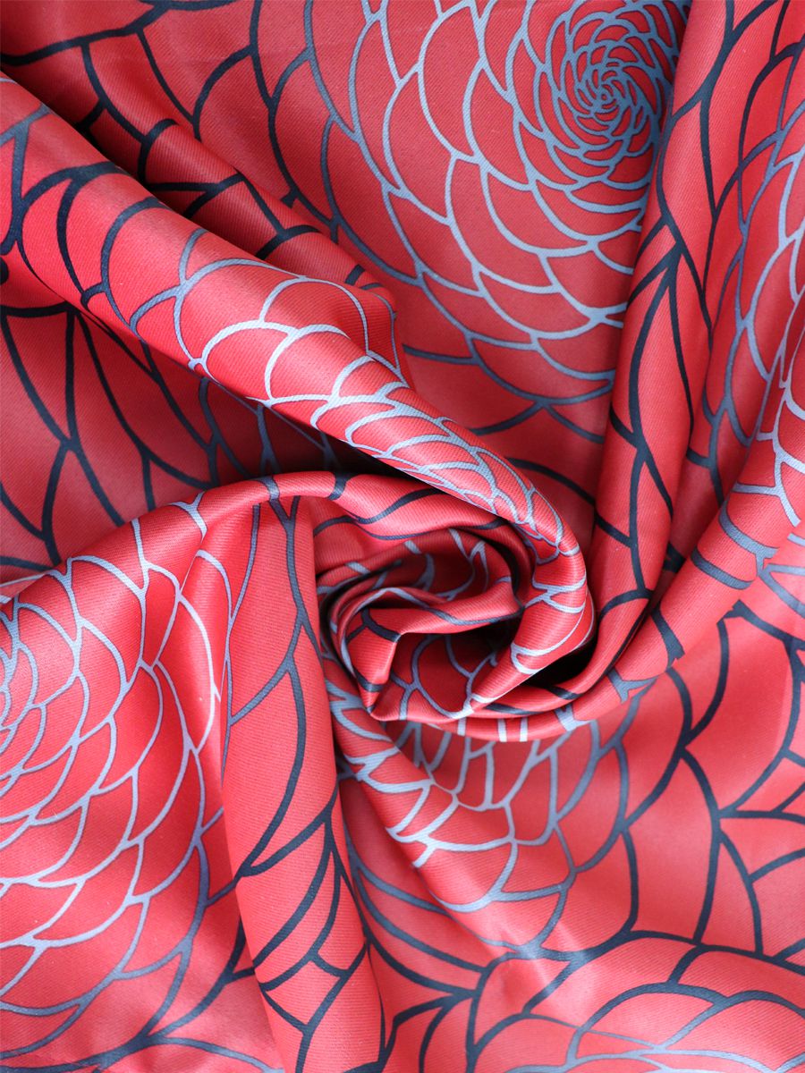 картинка Штора Amore Mio RR 971-01 1,3*2,7*1 красный 