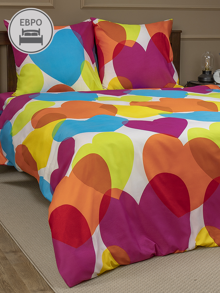 картинка Постельное бельё Amore Mio BZ QR Love EURO M 
