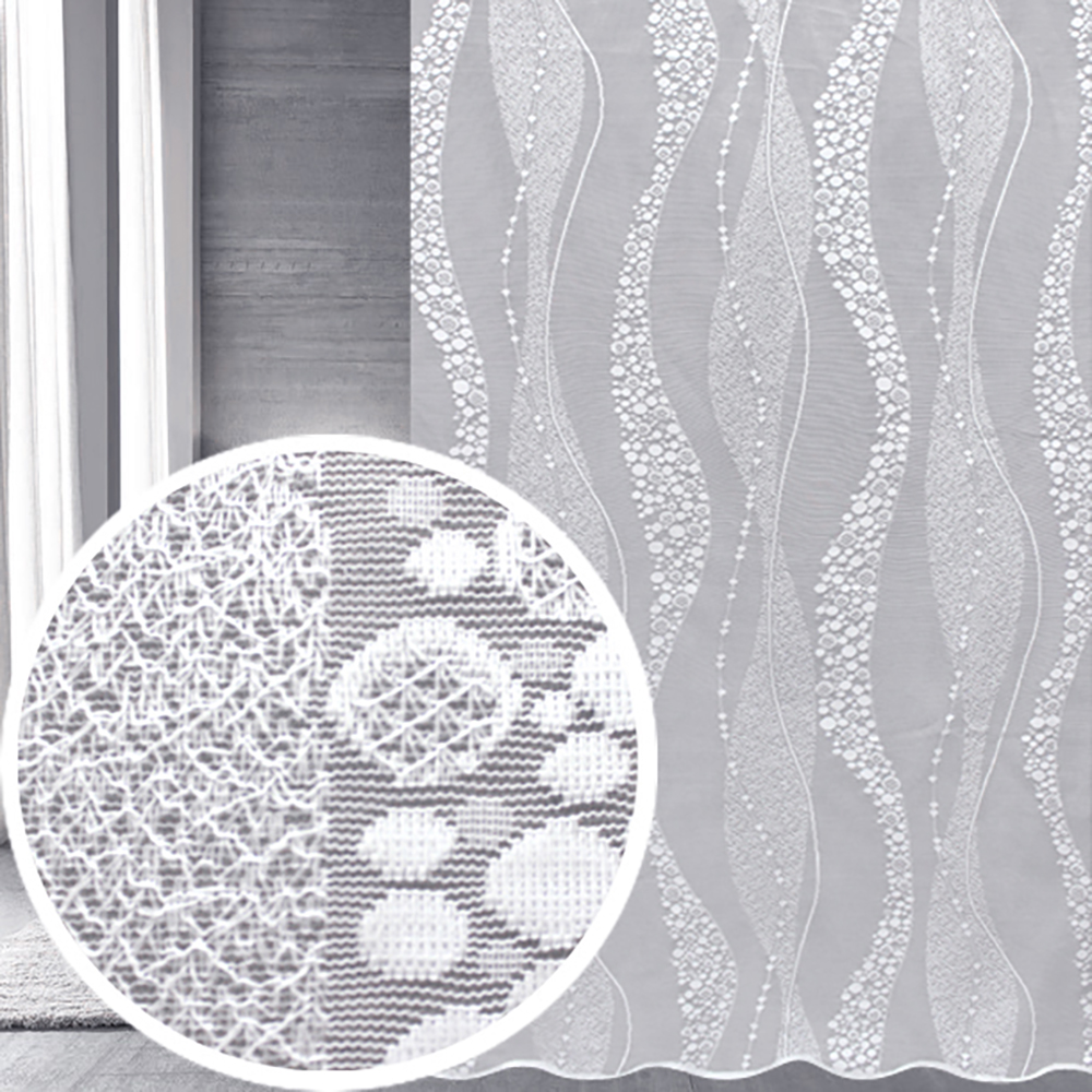 картинка Штора Amore Mio RR M 3003 3,0*2,7*1 белый 