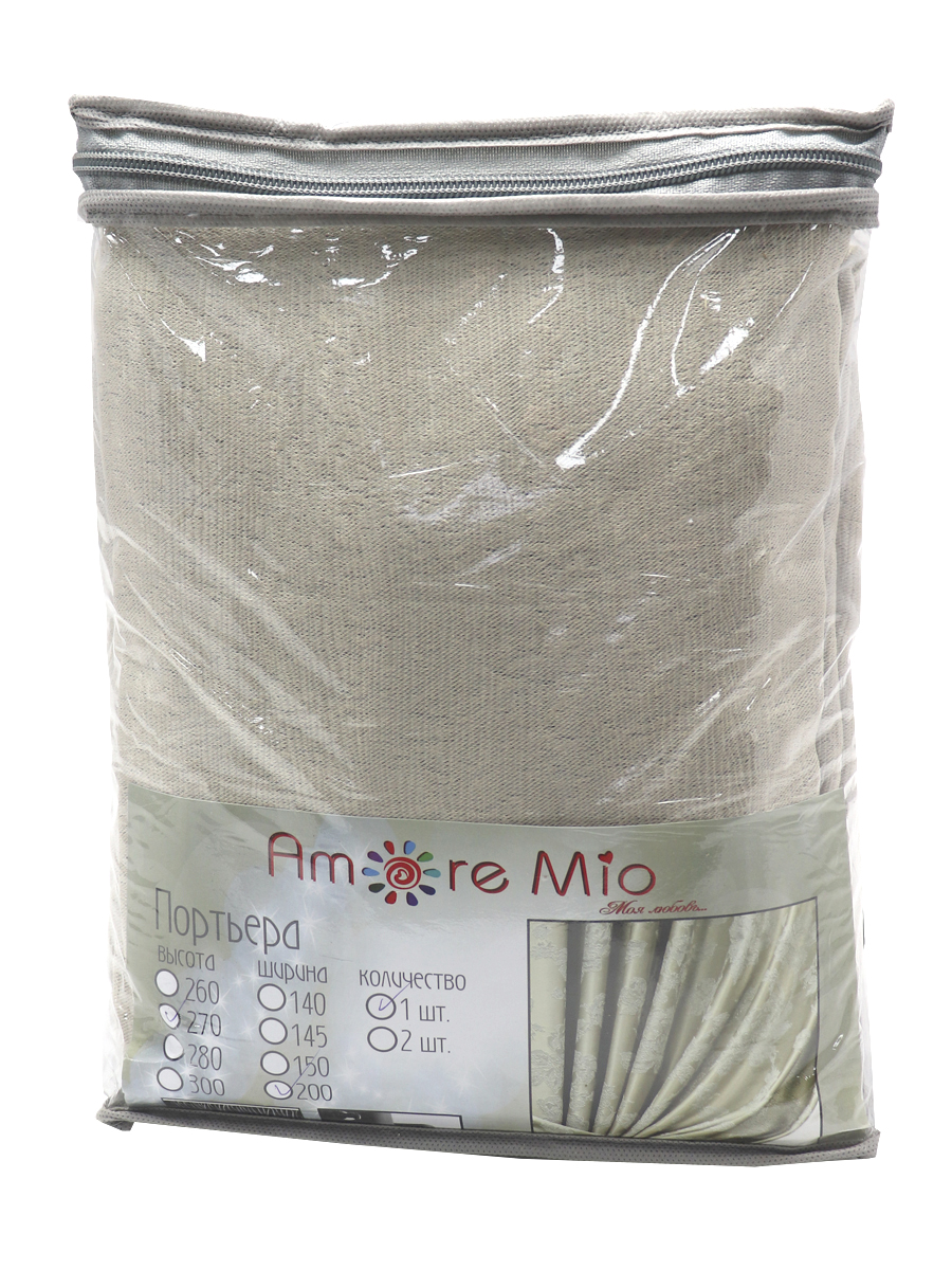 картинка Штора Amore Mio RR Y115-01 2,0*2,7*1 шампань 