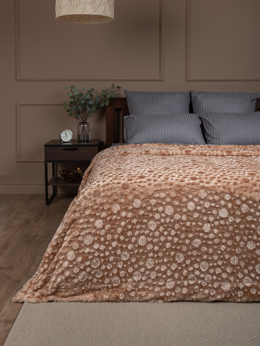 картинка Плед Buenas Noches искусст мех TF F199BE2 2224 Горох 