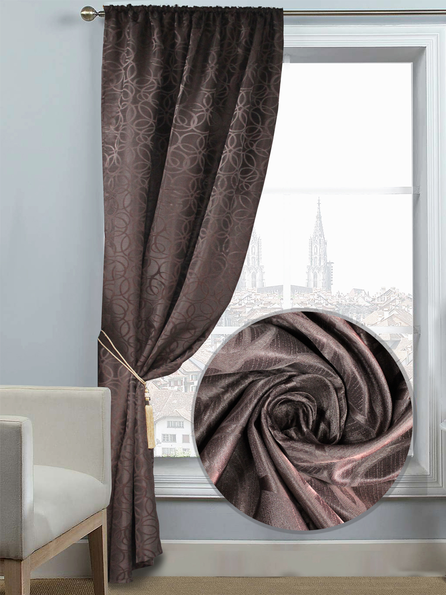 картинка Штора Amore Mio RR L504-121 1,4*2,7*1 венге 