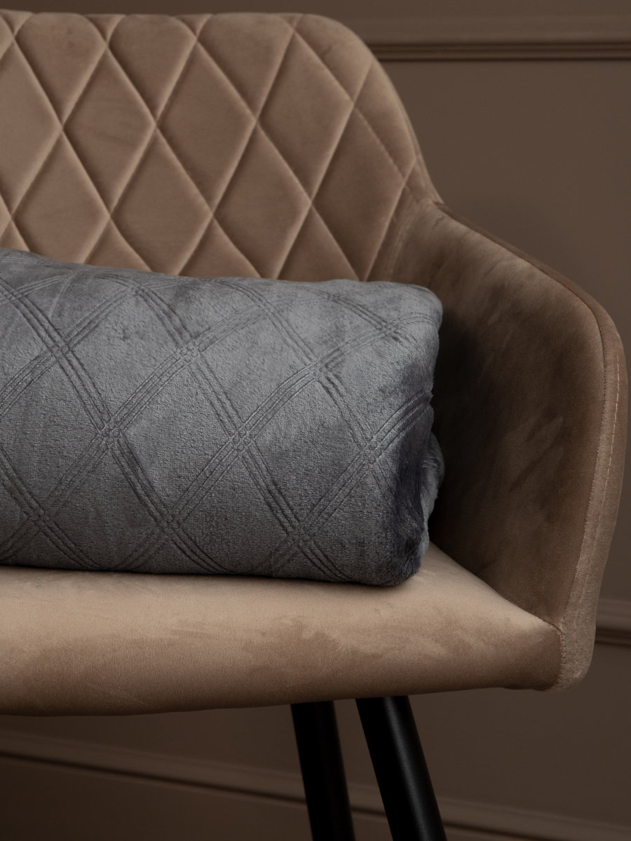 картинка Плед Eclair TF FNE DKGY2ec 041/1520 клетка NC 