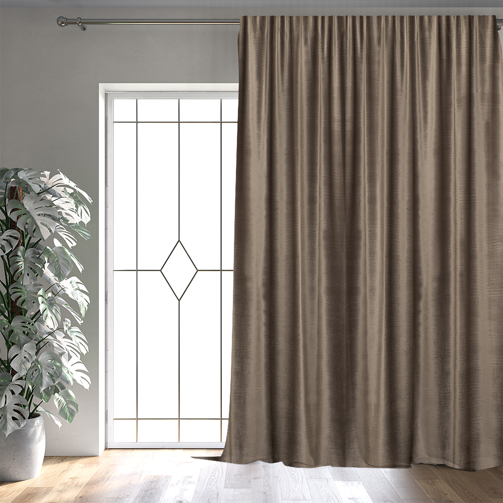 картинка Штора Amore Mio RR 6ML T66-020 1,8*2,8*1 коричневый nc 