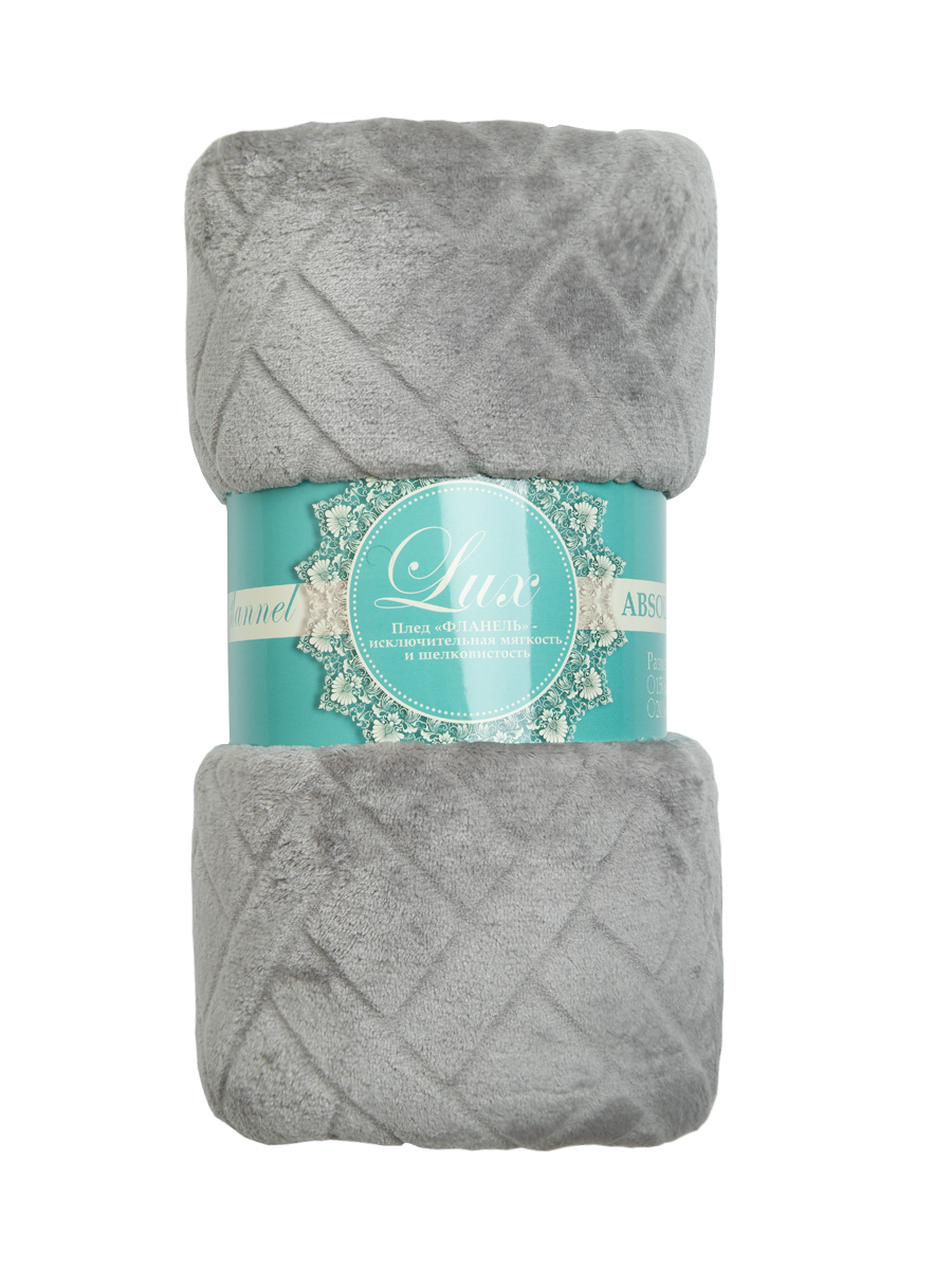 картинка Плед Texrepublic TF FNC GY 2022 w-плетёнка 16-3802 