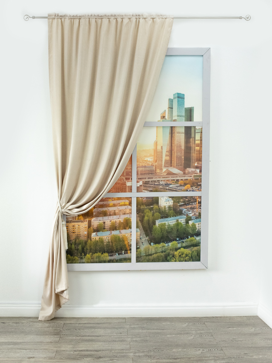 картинка Штора Amore Mio RR 6PL SOFT-2st-03 1,5*2,7*1 шампань 