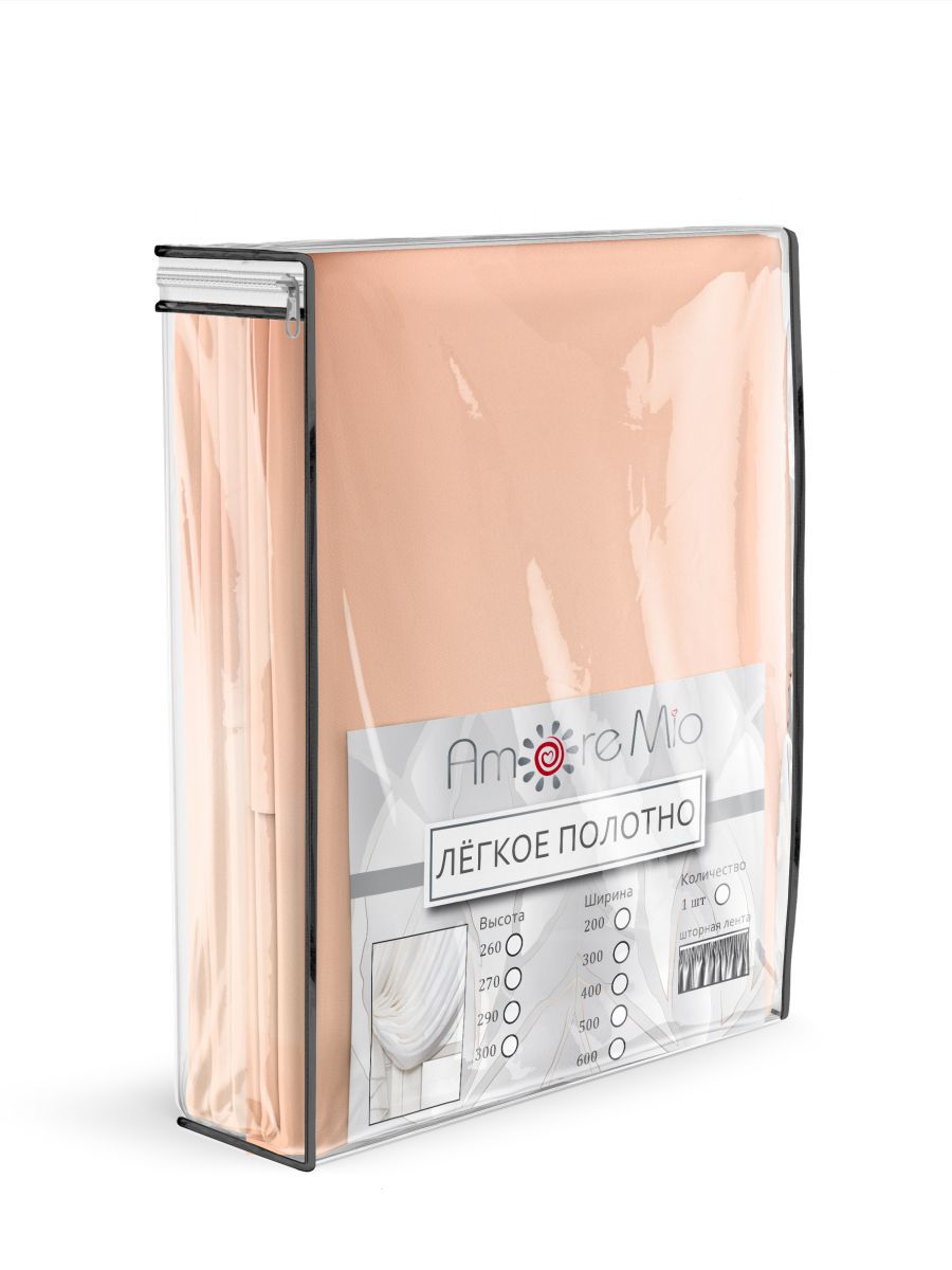 картинка Штора Amore Mio RR 2038 6,0*2,7*1 розовый 