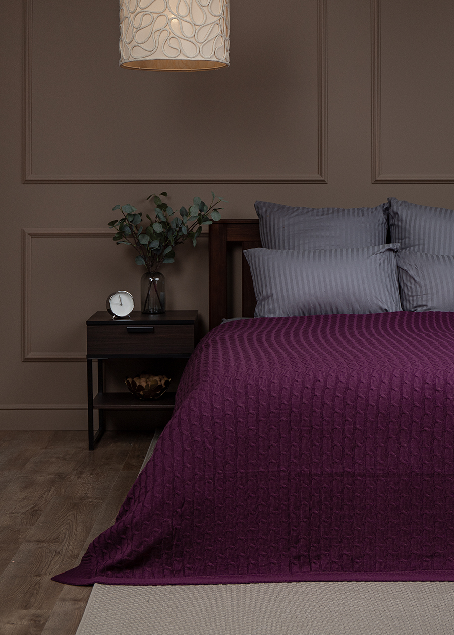 картинка Плед Eclair SV lt A 1520 BOR Бордовый 