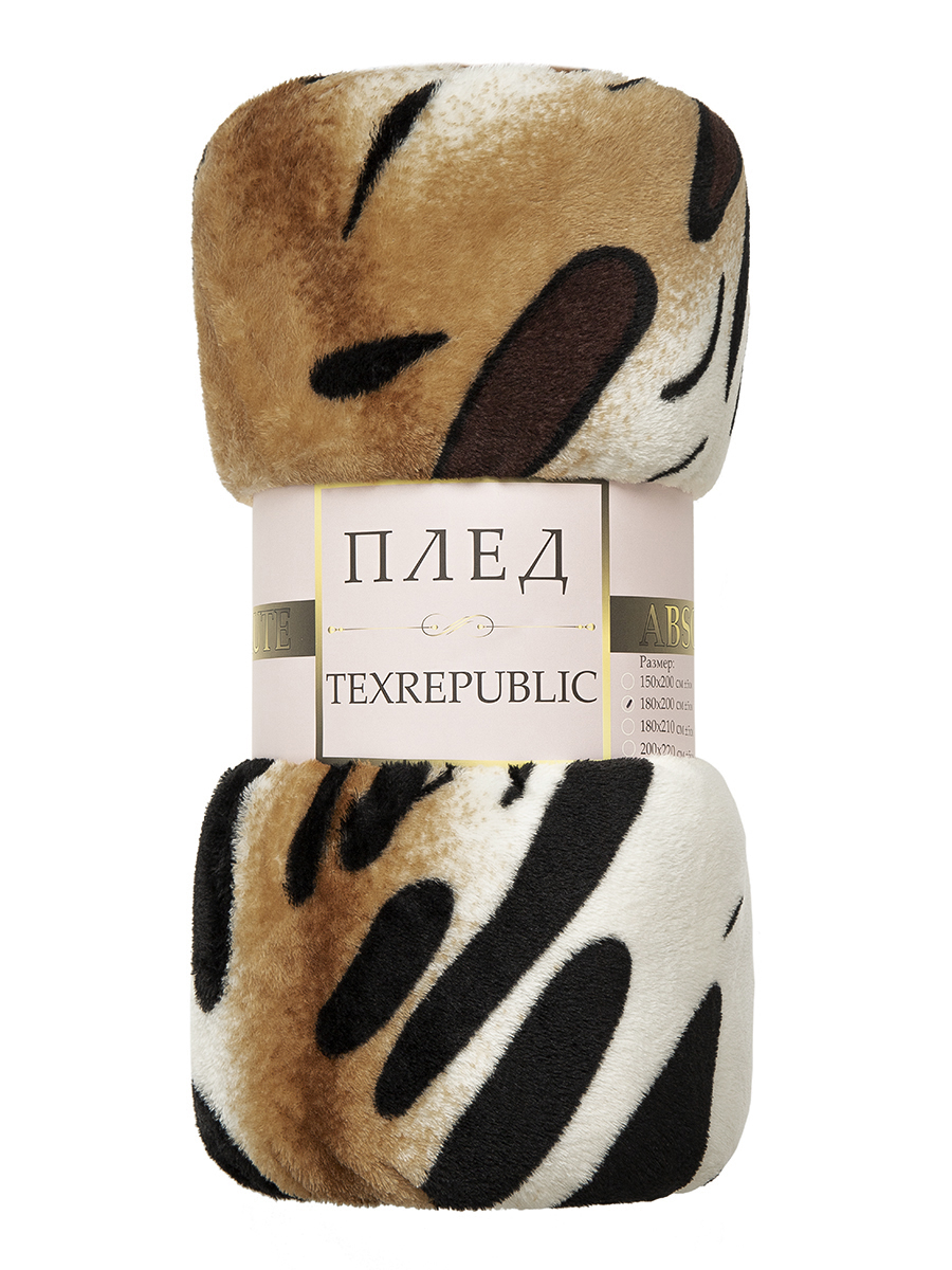 картинка Плед Texrepublic TF FN F224 b1820 Шкура разводами 