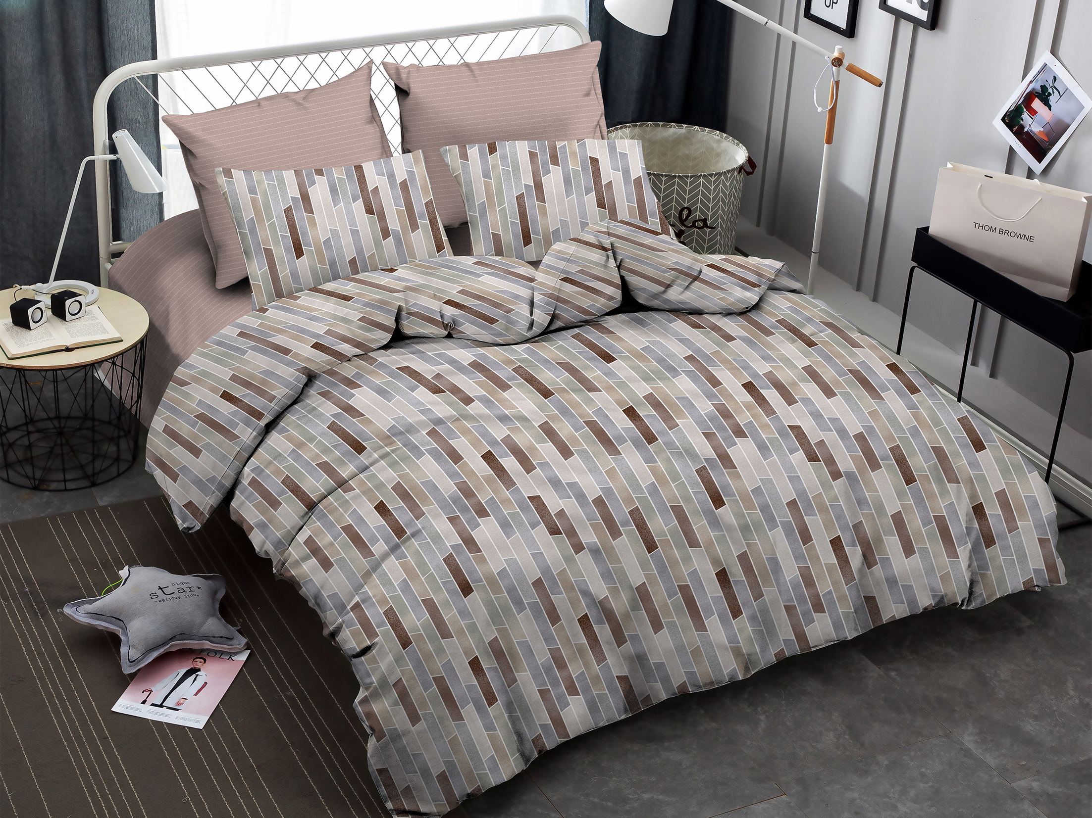 картинка Постельное бельё Amore Mio BZ QR Jamie DOUBLE max Sp 