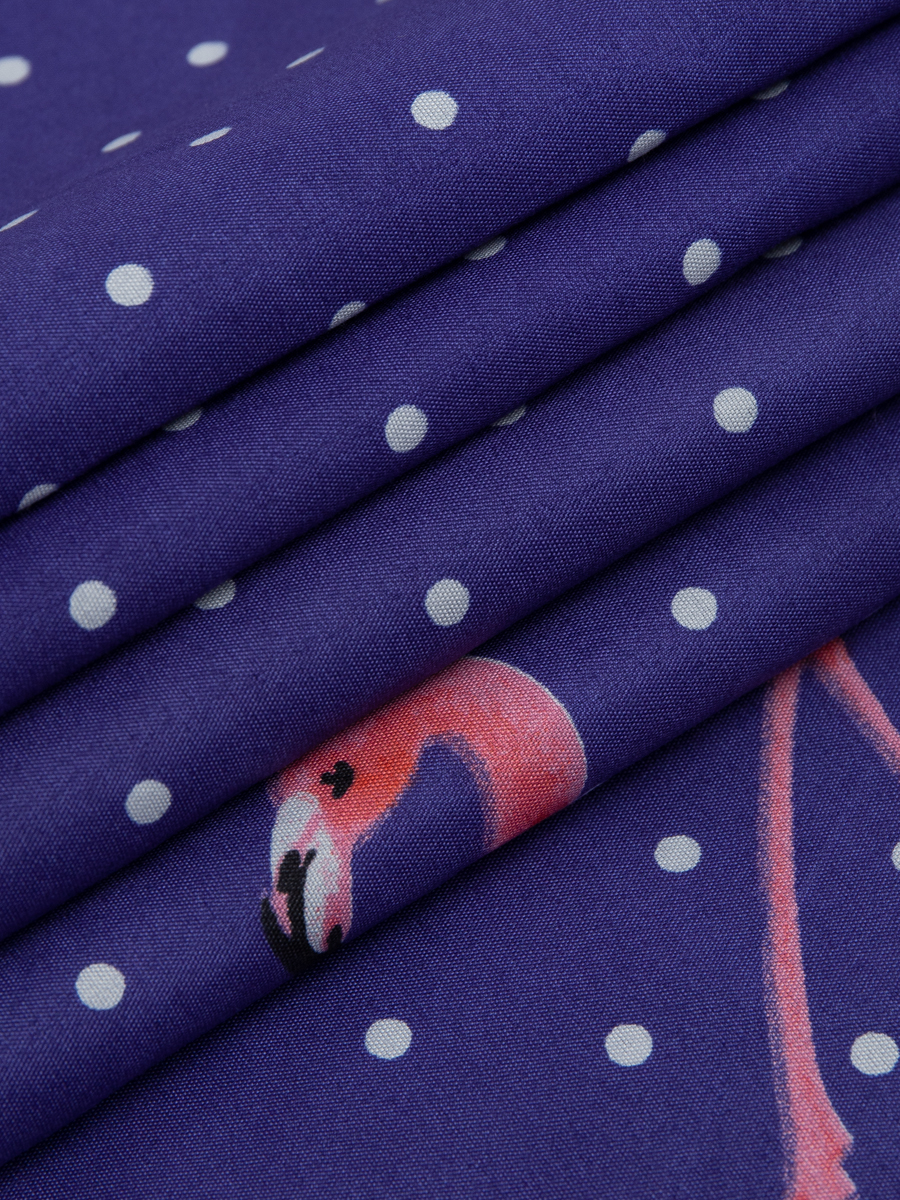 картинка Постельное бельё Amore Mio BZ QR Flamingo DKBL DOUBLE M 