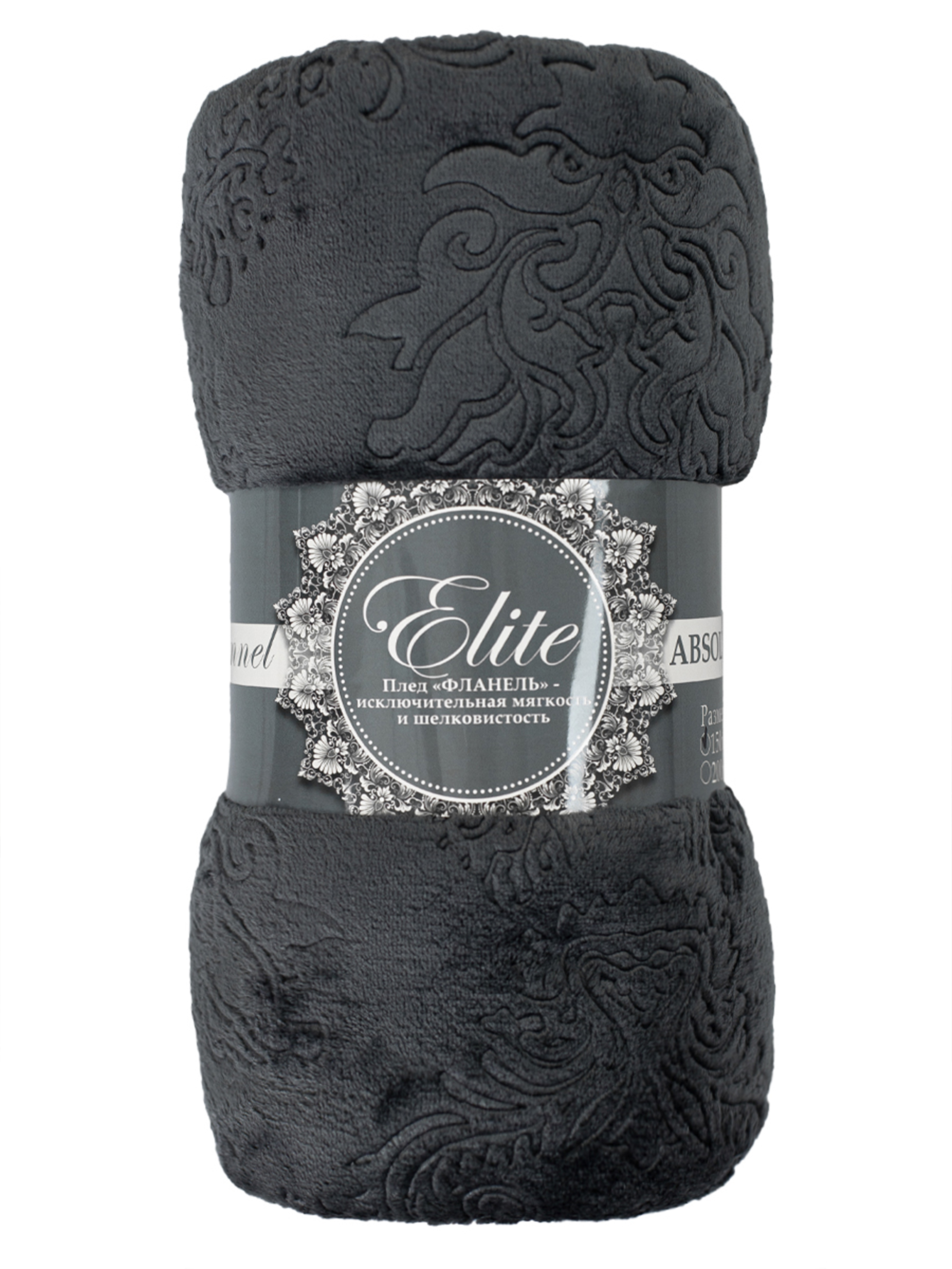 картинка Плед Texrepublic TF FNE DKGY1 2022 d-дамаск 19-3910 