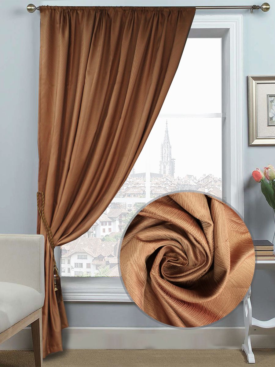 картинка Штора Amore Mio RR H9930-631 2,0*2,7*1 венге 