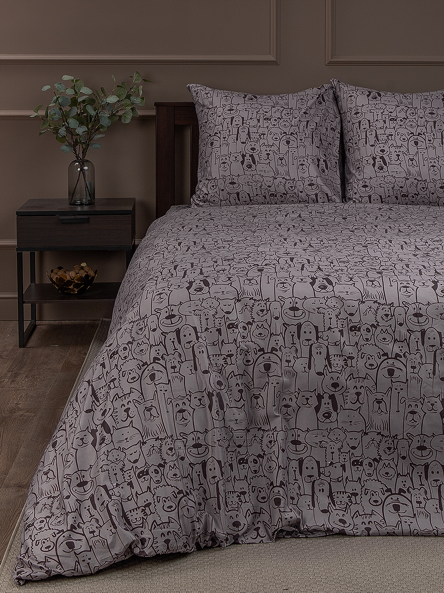 картинка Постельное бельё Amore Mio BZ Dogs EURO M 