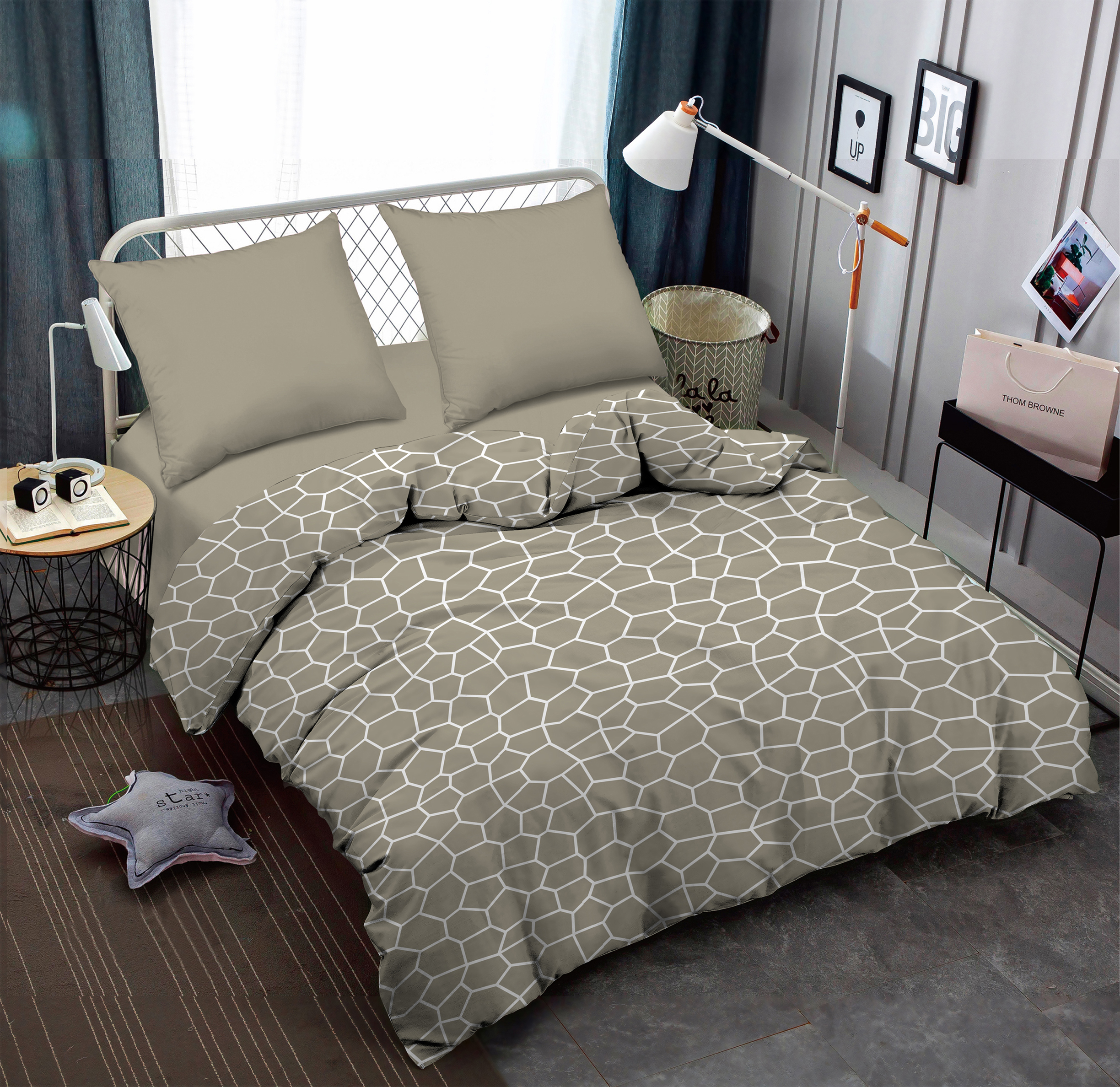 картинка Постельное бельё Amore Mio BZ Crump EURO P combo 