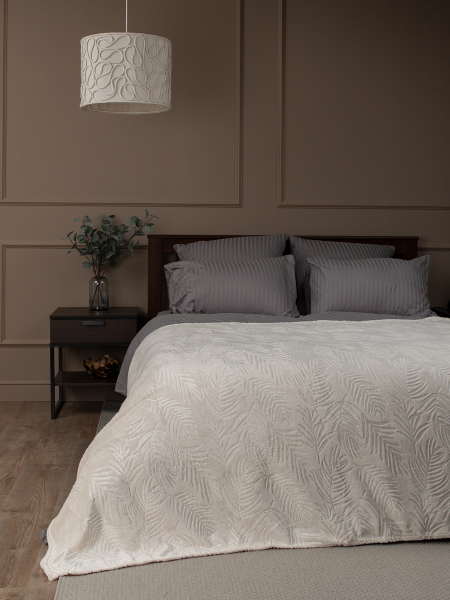 картинка Плед Texrepublic TF FNE CR1 1520 l-листья 11-0110 