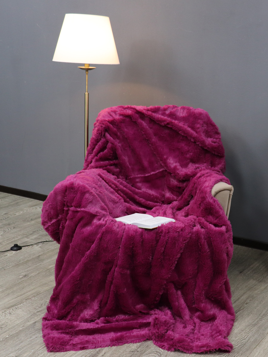 картинка Плед Buenas Noches искусст мех TF F072FU1 2224 19-2434 ДВ 