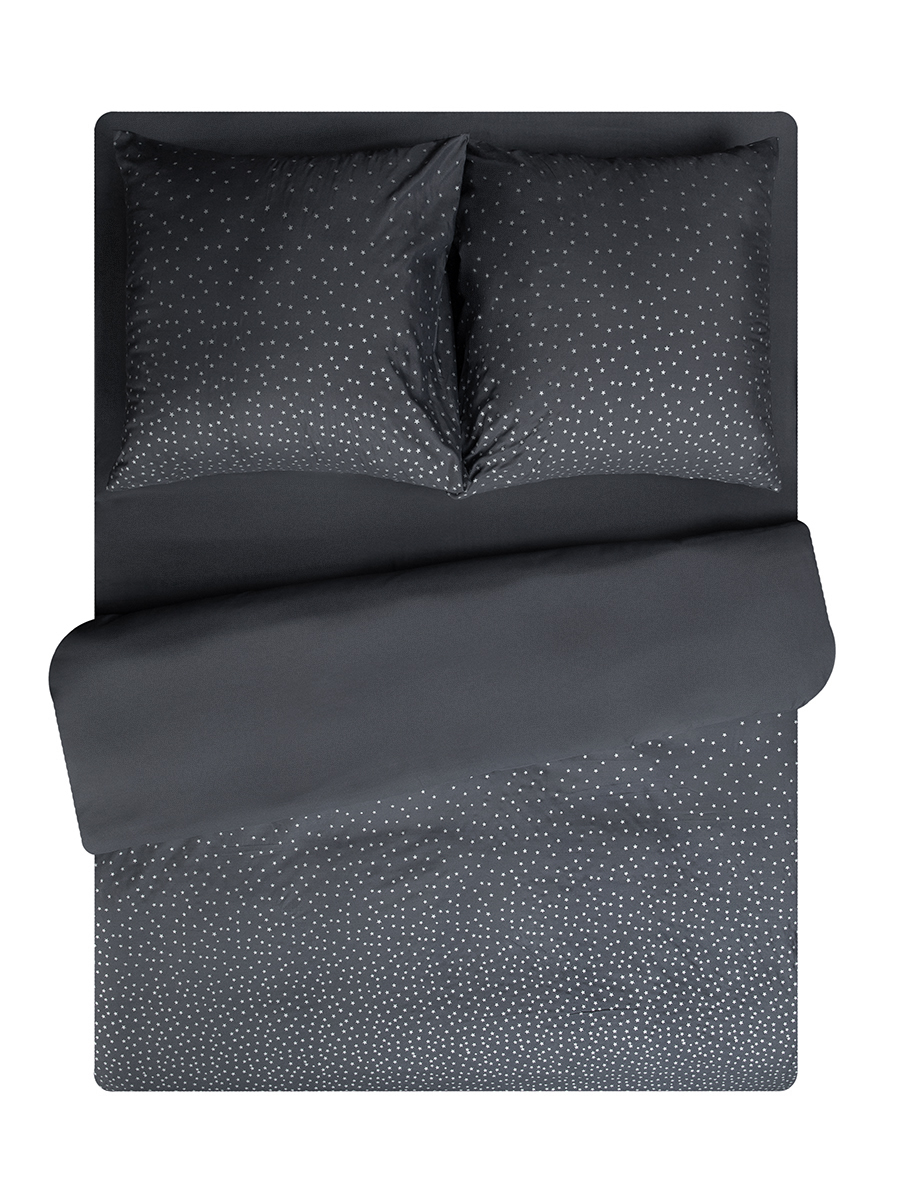 картинка Постельное бельё Eclair BZ QR a Sky GY DOUBLE 50*70 Msh 