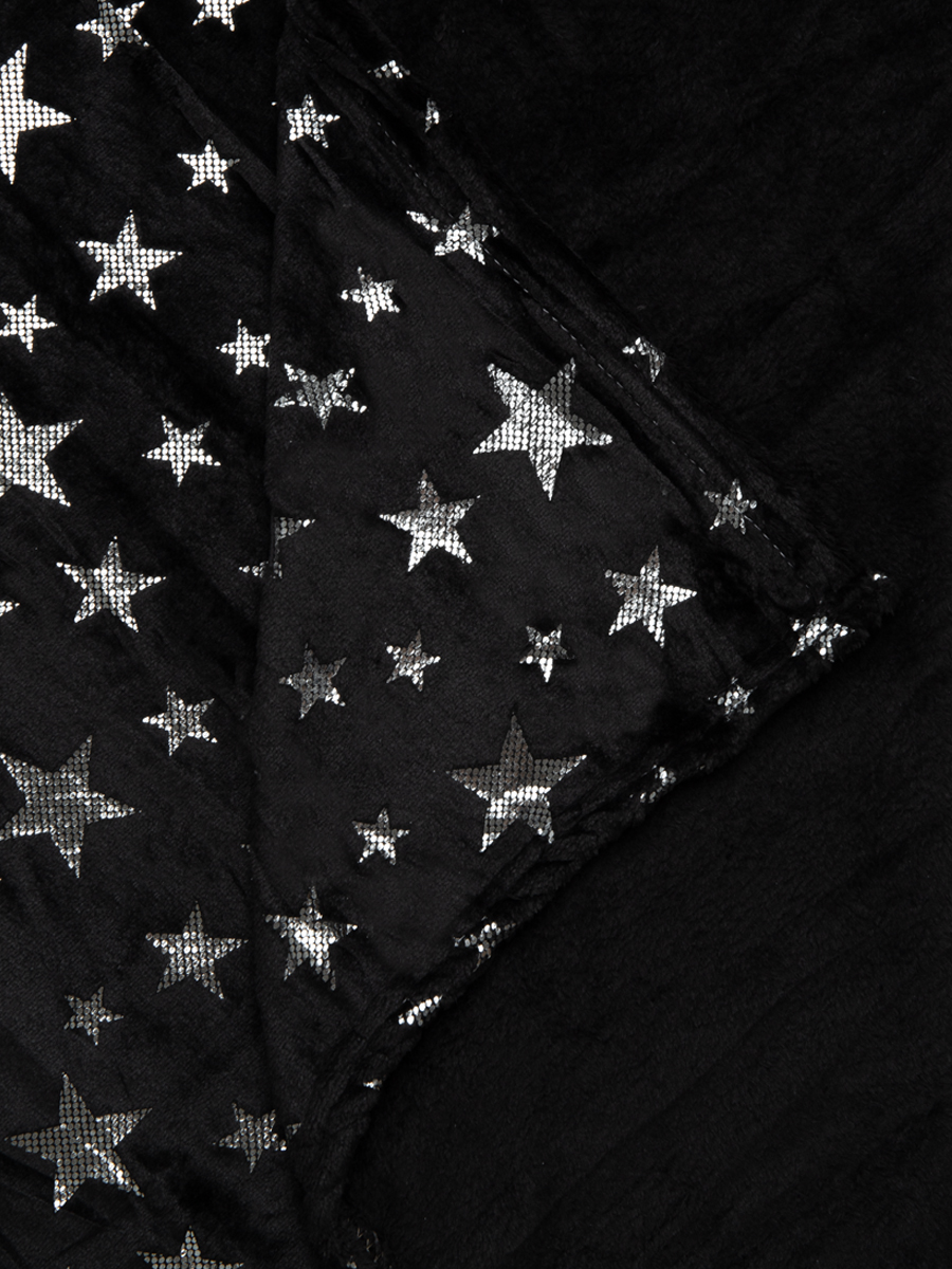 картинка Плед Texrepublic TF FNL BLK-SL 043/1520 звезды NC 