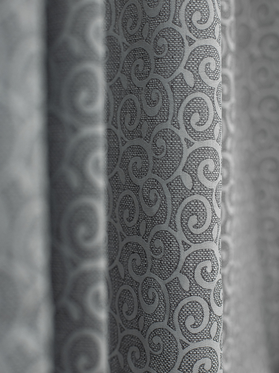 картинка Штора Amore Mio RR 3465-01 1,6*2,6*1 серый 