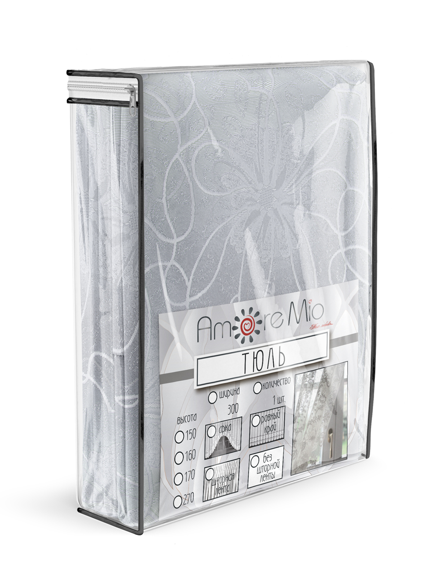 картинка Штора Amore Mio RR 4ML Арка М 3005 3,0*1,7*1 белый 