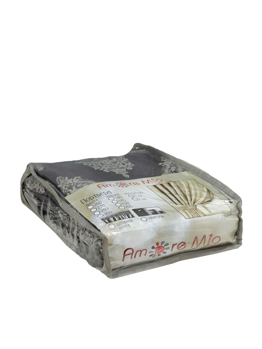 картинка Штора Amore Mio RR 75693-04 2,0*2,7*1 серый 