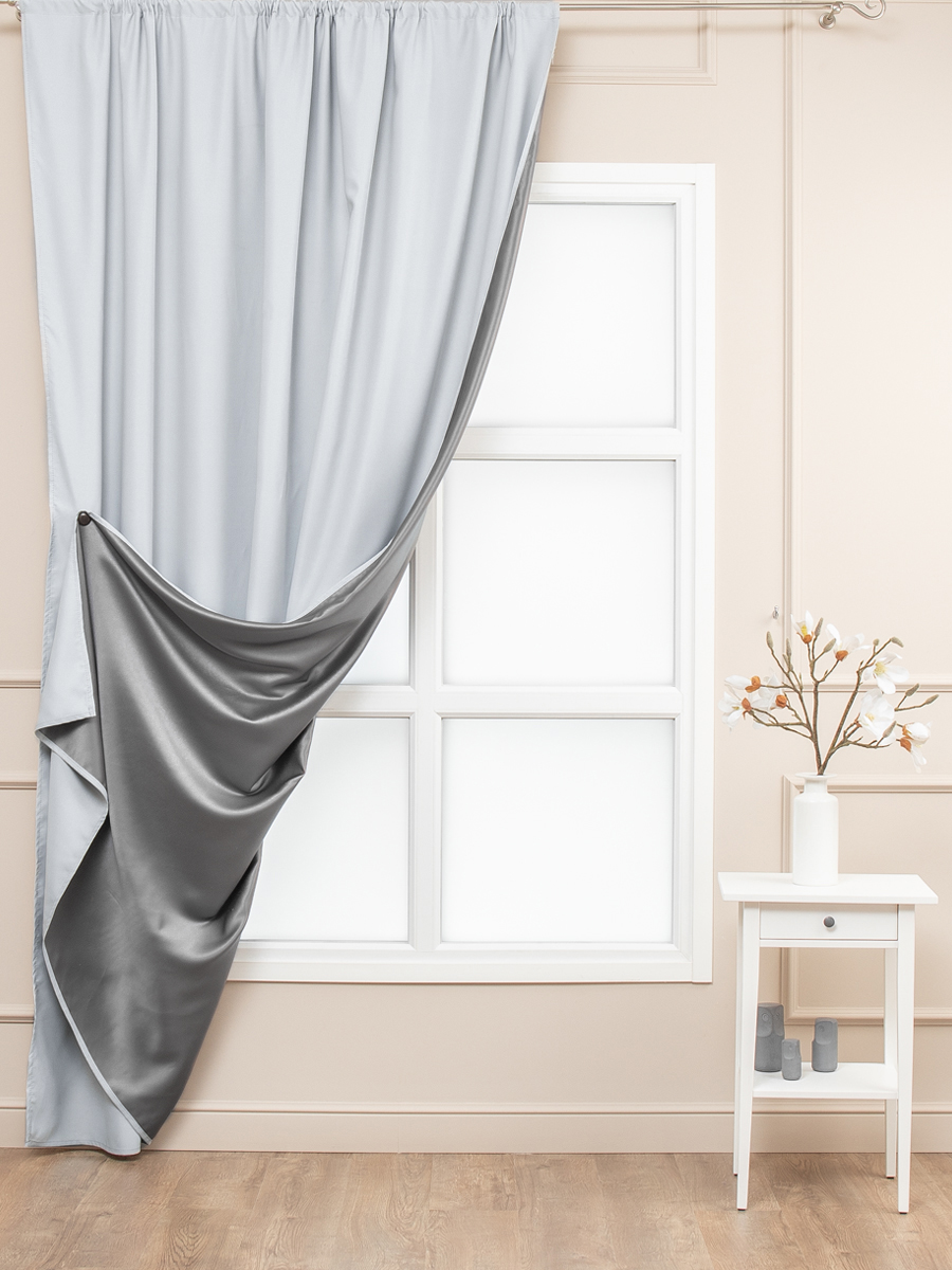картинка Штора Amore Mio RR 4ML Milan-20 2,0*2,7*1 серый 