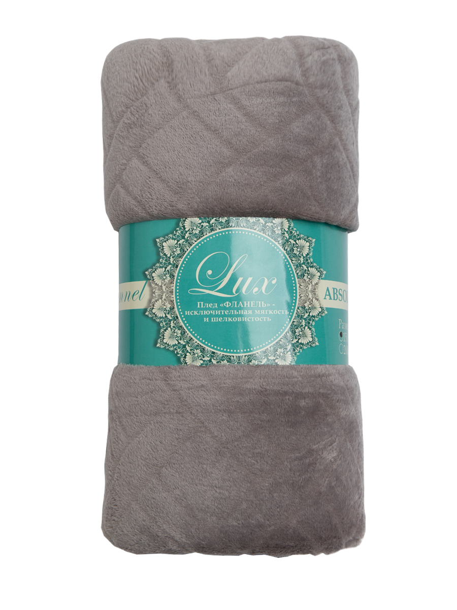 картинка Плед Texrepublic TF FNC GY 1520 16-3802 w-плетёнка 16-3802 