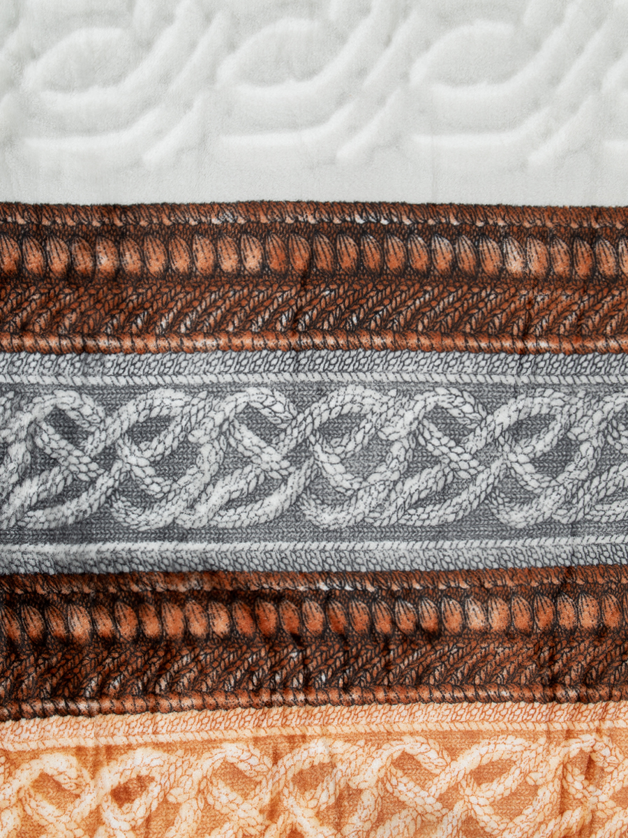 картинка Плед Texrepublic TF FN F135 b1420 Новая косичка 