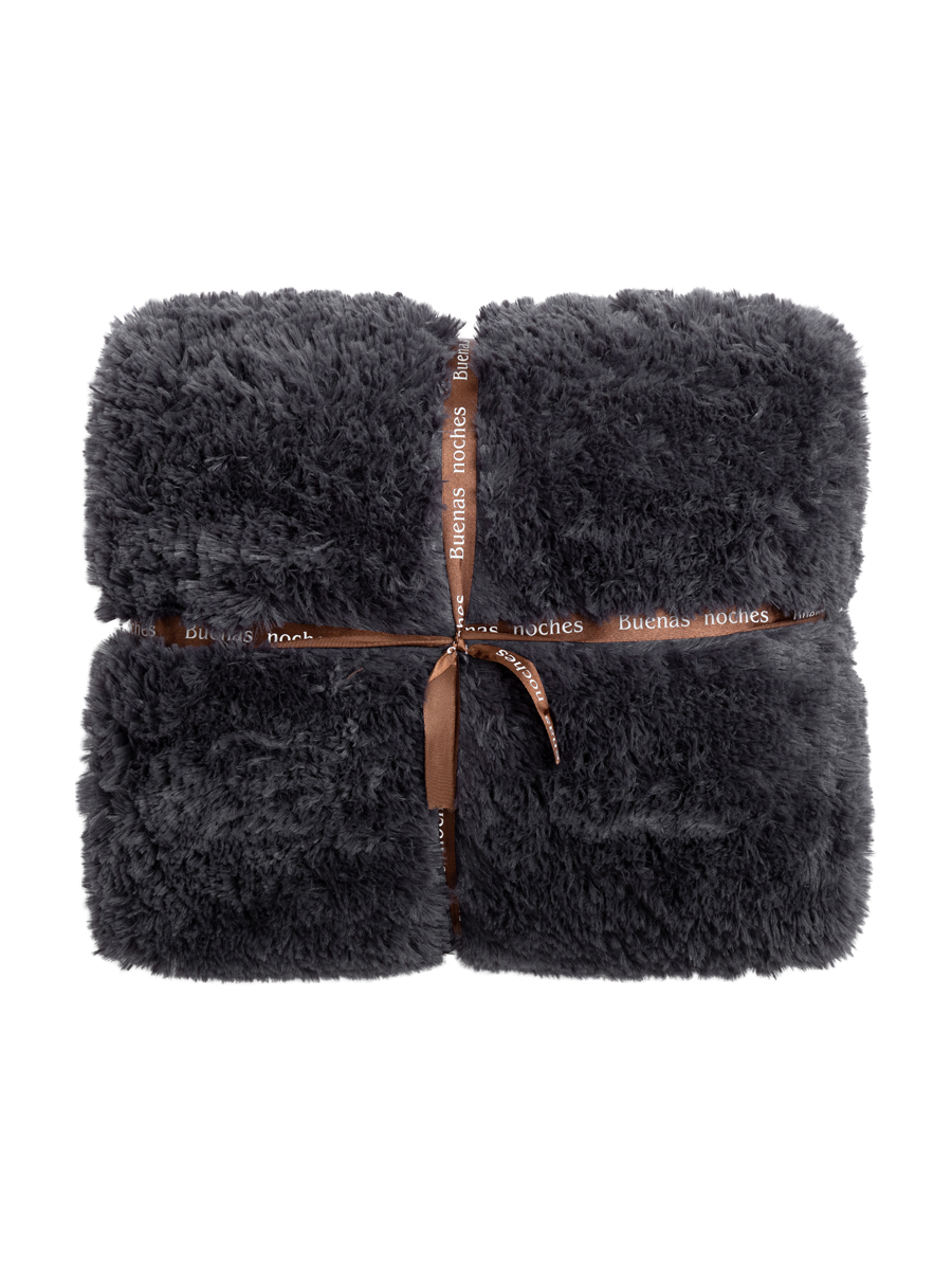 картинка Плед Buenas Noches искусст мех TF F072DKGY 1622 ДВ 19-3918 