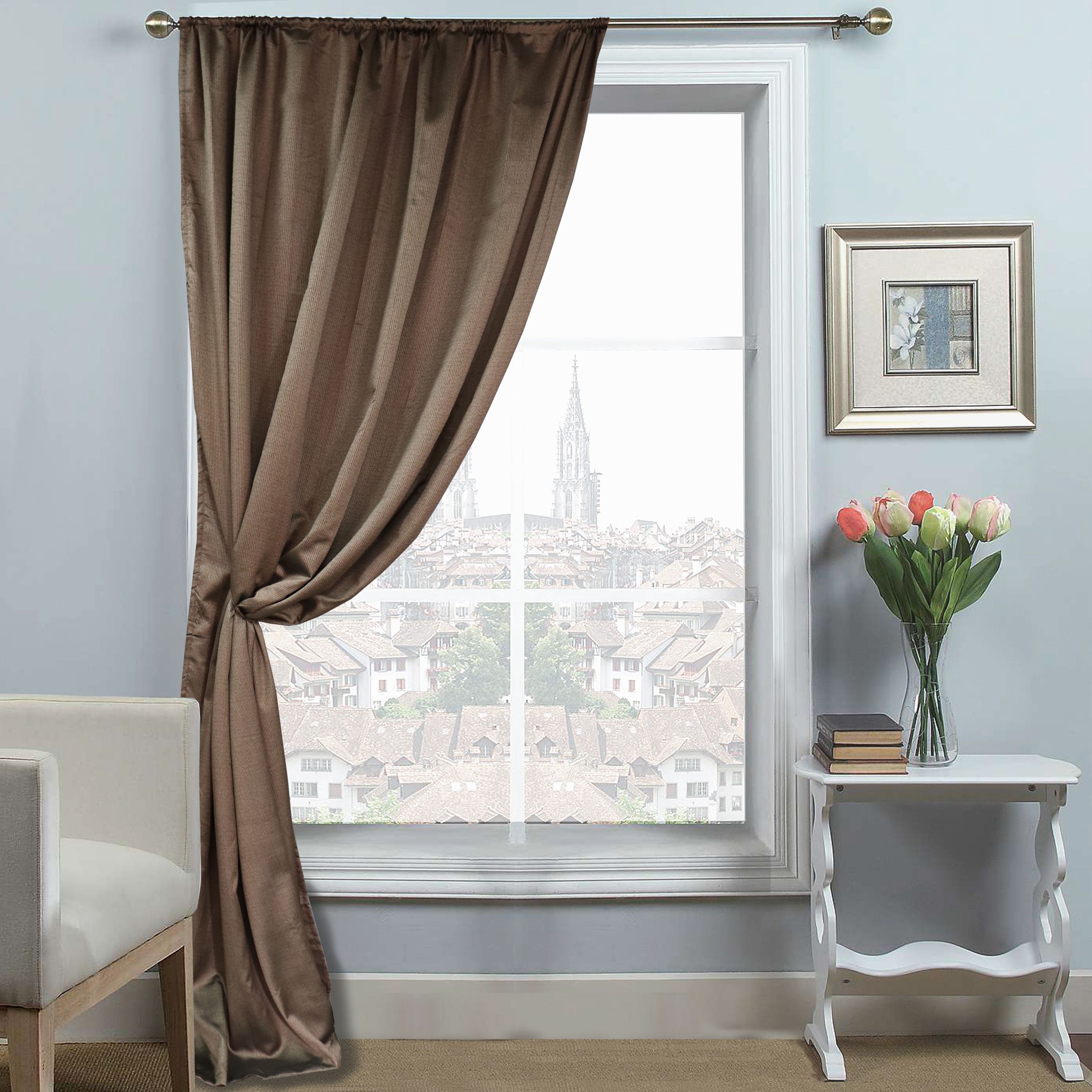 картинка Штора Amore Mio RR AV003V02-04P 2,0*3,0*1 коричневый 