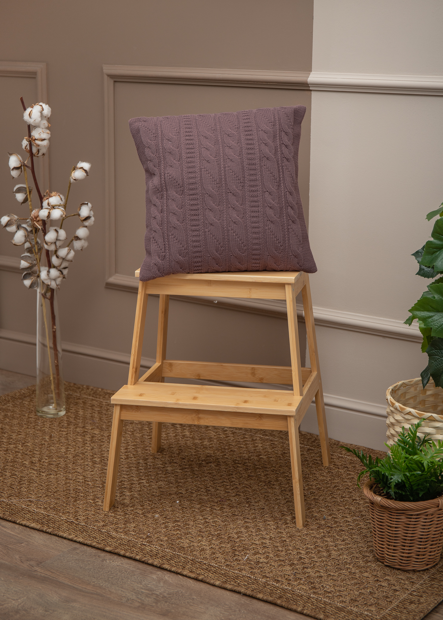 картинка Подушка SV с4 40*40 PU Фиолетовый 